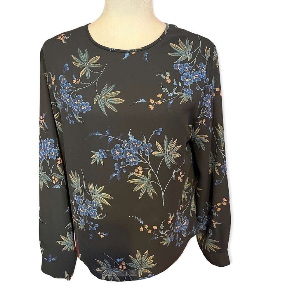 Vintage Pendleton Floral blouse 10